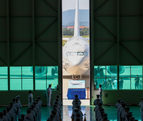 ‘잠수함 킬러’ 포세이돈 P-8A, 언론에 첫 공개 