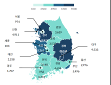 5월 전국 미분양 주택 증가율 ‘뚝’