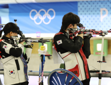 한국 첫 메달 나왔다…사격 공기소총 혼성 10m 銀 확보