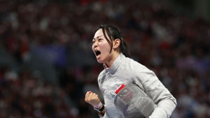 女펜싱 미쳤다…사브르 단체, ‘1위’ 프랑스 꺾고 사상 첫 결승행