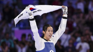 ‘한국 태권도 김유진 해냈다’…16년 만에 57㎏급 금메달
