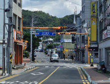 산청군, 전기·통신 선로 지중화…쾌적한 보행·도시미관 제공