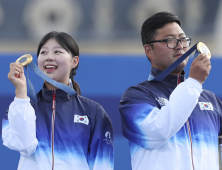 ‘오늘 밤 주인공은 나’…양궁 3관왕 김우진‧임시현, 파리올림픽 한국 선수단 MVP 선정