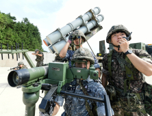 [포토] 해군 1함대 유도탄 이동발사장 전개 훈련 실시