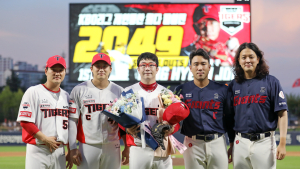 송진우 넘었다…KIA 양현종, KBO 최다 탈삼진 신기록