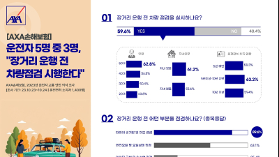 귀성길 장거리 운전 앞뒀다면…“5명 중 3명은 차량 점검”