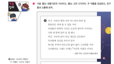 윤하 ‘사건의 지평선’ 교과서에 실린다…학교서 만나는 대중가요