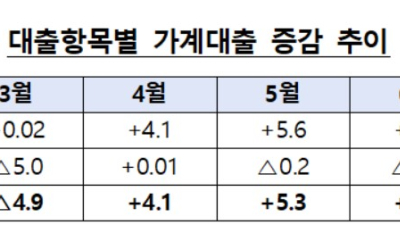 막차 수요 몰렸나…8월 가계대출 9.8조 폭증