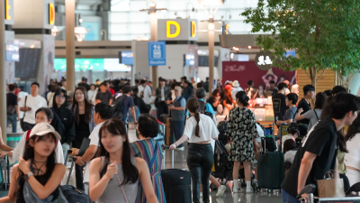 추석 120만명 공항으로…설레는 인천공항 풍경 [쿠키포토]