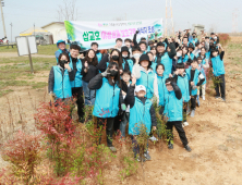 현대제철 푸른 숲 가꾸기, 송악 팔아산 일대… 꽃나무 장관 이룰 듯