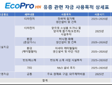 에코프로, 에코프로HN 유상증자에 600억 투입