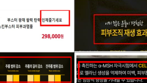 소비자 절박한 심정 '악용'...화장품 & 의료기기 부당광고 '기승'