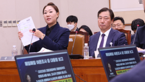 ‘명태균’ 폭로 강혜경, 법사위 출석…與 “신빙성 없어” 野 “김여사 공천 개입”