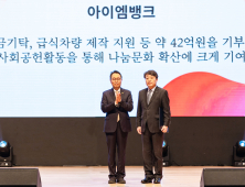 “나눔의 힘, iM뱅크 국무총리상 품다”