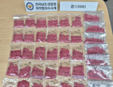 전남경찰, 태국인 마약 판매 조직 무더기 검거