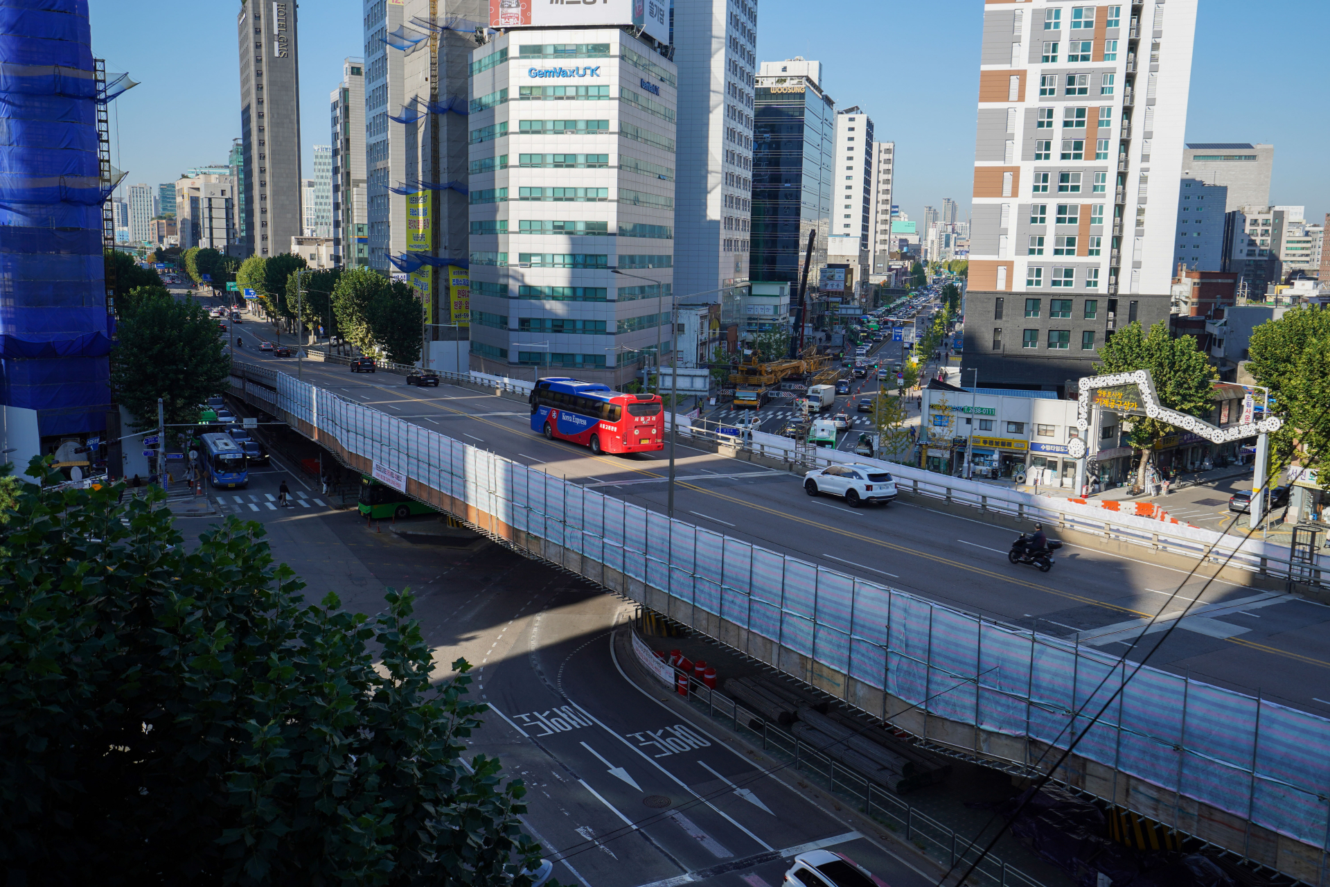 영등포 고가차도 철거…오후 11시부터 통제