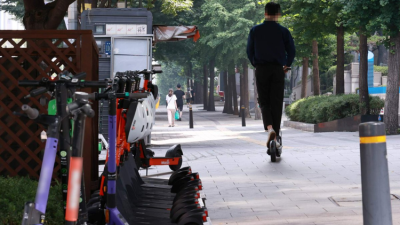 전동 킥보드·자전거 타다 다친 환자 75% ‘헬멧’ 미착용