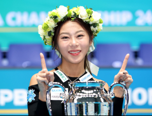 ‘당구 여제’ 김가영, LPBA 최초 4연속-통산 11번째 우승
