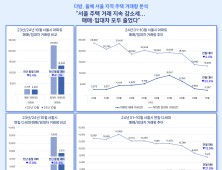 서울 아파트 거래 감소세…“대출 규제 영향, 관망세 지속될 듯”