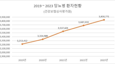 5년 사이 19% 증가, 몸속의 시한폭탄, 당뇨병