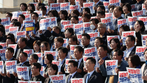 이재명 무죄 나오면 야권 집회 탄력? 16일 야4당 공동 투쟁 시작