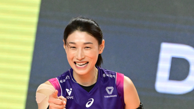 에이스 품격 보인 김연경·허수봉, 프로배구 1라운드 MVP 선정