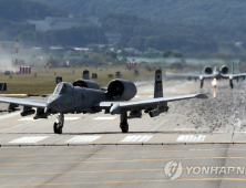 ‘탱크킬러’ 주한미군 A-10 공격기 24대 퇴역