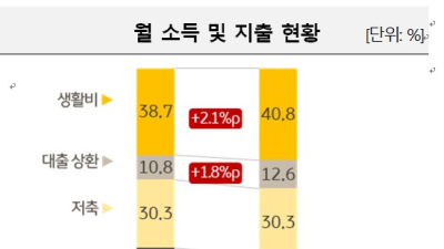 1인 가구 한달에 315만원 벌고, 하루 두 끼도 안 먹는다