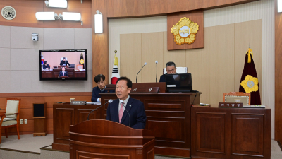 박현국 봉화군수, 2025년 군정 비전과 예산안 발표