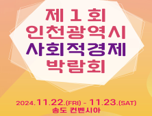 인천시, 22일~23일 제1회 인천시 사회적경제 박람회 개최