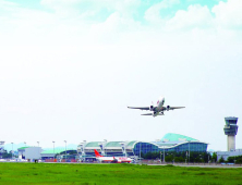 무안국제공항 국제 정기선 매일 이륙