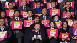 ‘윤석열 탄핵’ 외치는 야5당 [쿠키포토]
