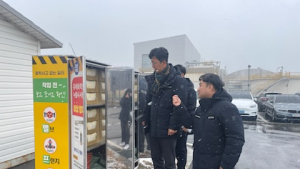 송호석 전북환경청장, 화학사고 초동대응 비상 방재장비함 현장점검