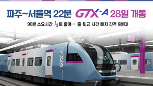 파주시, GTX 개통으로 교통혁명시대 열다...서울역까지 22분