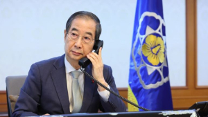 한덕수 권한대행 이시바 일본 총리와 통화…“한일 관계 유지·발전 계속”