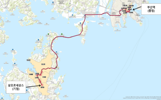 거제- 부산 광역급행형 버스 노선 확정