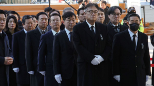 대통령실, 제주항공 참사 합동분향소 조문