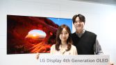 LG디스플레이, AI시대 최적화 ‘4세대 OLED TV 패널’ 공개