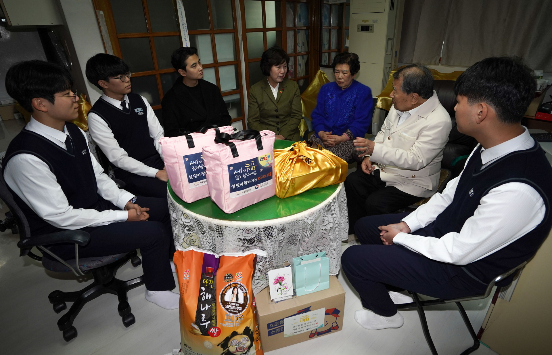 설 맞이 ‘찾아가는 보훈’ 국가유공자에게 따뜻한 온기