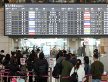 설 연휴 앞두고 북적이는 김포공항