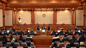 尹대통령, 헌법재판소 도착…탄핵심판 6차 변론 10시 시작