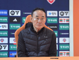 김학범 제주 감독 “서울보다 뛰어난 선수 하나도 없어…팀으로 이겨냈다” [쿠키 현장]
