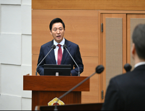 오세훈 “2036 흑자 재활용 올림픽 될 것”…전북과 공동개최는 선 그어