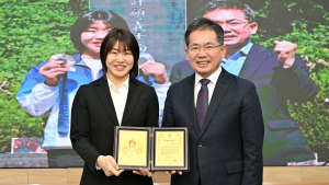 유도 국가대표 허미미, 군위군 홍보대사 및 명예군민 위촉