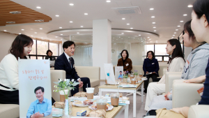 ‘안병구의 소통하기 좋은 날’ 출산 앞둔 예비 엄마들 만나
