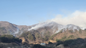 산청 시천면 산불 3단계 발령…115명 선비문화연구원 대피