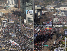 주말 전국서 尹대통령 탄핵 찬반 집회…수십만명 거리로