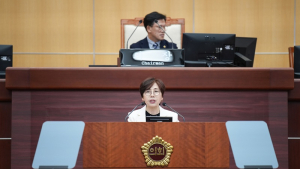 국주영은 도의원 “용담댐 수상태양광 재추진 신중한 검토” 촉구