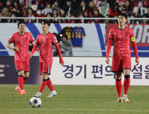 ‘안방서 2무’ 초라했던 한국, 요르단전 1-1…월드컵 진출 ‘미지수’