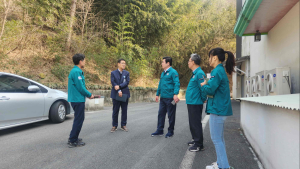 밀양시, 산불 취약지 긴급 점검 나서